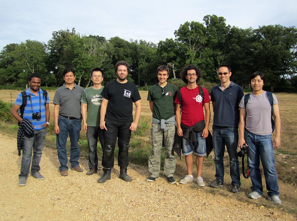 The Team in the New Forest, September 2013